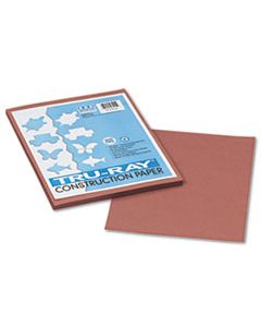 PAC103025 TRU-RAY CONSTRUCTION PAPER, 76LB, 9 X 12, WARM BROWN, 50/PACK