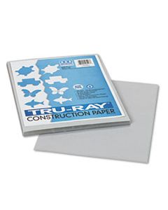 PAC103027 TRU-RAY CONSTRUCTION PAPER, 76LB, 9 X 12, GRAY, 50/PACK