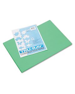 PAC103038 TRU-RAY CONSTRUCTION PAPER, 76LB, 12 X 18, FESTIVE GREEN, 50/PACK