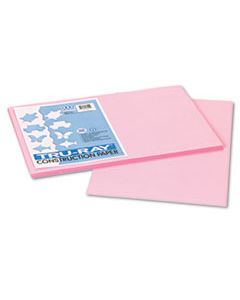 PAC103044 TRU-RAY CONSTRUCTION PAPER, 76LB, 12 X 18, PINK, 50/PACK