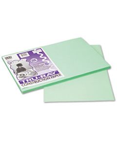 PAC103047 TRU-RAY CONSTRUCTION PAPER, 76LB, 12 X 18, LIGHT GREEN, 50/PACK