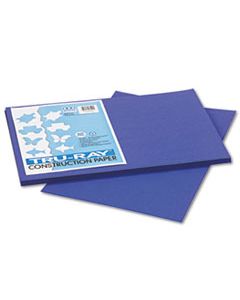 PAC103049 TRU-RAY CONSTRUCTION PAPER, 76LB, 12 X 18, ROYAL BLUE, 50/PACK