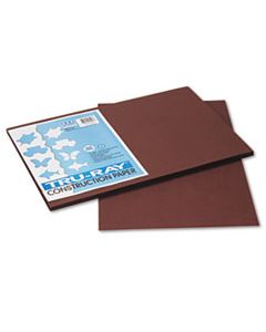 PAC103056 TRU-RAY CONSTRUCTION PAPER, 76LB, 12 X 18, DARK BROWN, 50/PACK