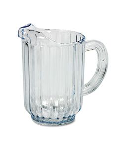 RCP333800CR BOUNCER PLASTIC PITCHER, 60OZ, CLEAR