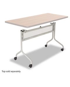 SAF2030SL IMPROMPTU SERIES MOBILE TRAINING TABLE BASE, 37-1/2W X 24D X 28H, SILVER