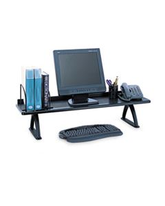 SAF3603BL VALUE MATE DESK RISER, 100-POUND CAPACITY, 42 X 12 X 8, BLACK