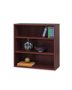 SAF9440MH APRES OPEN BOOKCASE, THREE-SHELF, 29-3/4W X 11-3/4D X 29-3/4H, MAHOGANY