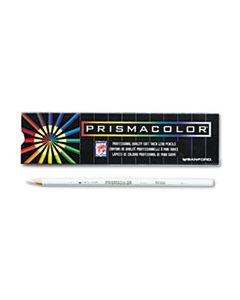 SAN3365 PREMIER COLORED PENCIL, 3 MM, 2B (#1), WHITE LEAD, WHITE BARREL, DOZEN