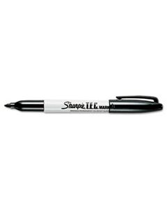 SAN13401 T.E.C. PERMANENT MARKER, FINE BULLET TIP, BLACK