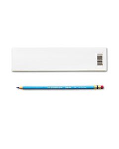 SAN20028 COL-ERASE PENCIL WITH ERASER, 0.7 MM, 2B (#1), NON-PHOTO BLUE LEAD, NON-PHOTO BLUE BARREL, DOZEN