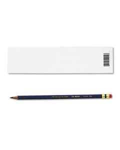 SAN20044 COL-ERASE PENCIL WITH ERASER, 0.7 MM, 2B (#1), BLUE LEAD, BLUE BARREL, DOZEN