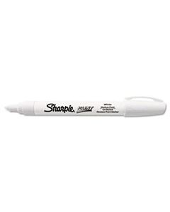 SAN35558 PERMANENT PAINT MARKER, MEDIUM BULLET TIP, WHITE