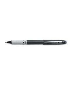 SAN60708 GRIP STICK ROLLER BALL PEN, FINE 0.7MM, BLACK INK/BARREL, DOZEN