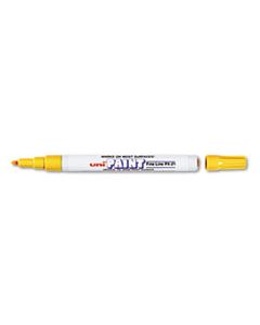 SAN63705 PERMANENT MARKER, FINE BULLET TIP, YELLOW