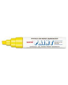 SAN63735 PERMANENT MARKER, BROAD CHISEL TIP, YELLOW