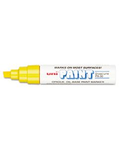 SAN63735 PERMANENT MARKER, BROAD CHISEL TIP, YELLOW