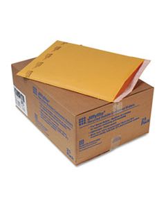 SEL10191 JIFFYLITE SELF-SEAL BUBBLE MAILER, #6, BARRIER BUBBLE LINING, SELF-ADHESIVE CLOSURE, 12.5 X 19, GOLDEN BROWN KRAFT, 25/CARTON