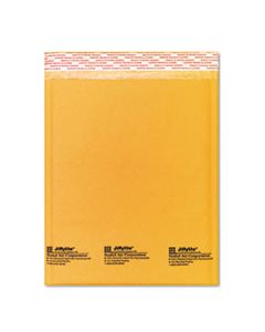 SEL16161 JIFFYLITE SELF-SEAL BUBBLE MAILER, #2, BARRIER BUBBLE LINING, SELF-ADHESIVE CLOSURE, 8.5 X 12, GOLDEN BROWN KRAFT, 10/PACK