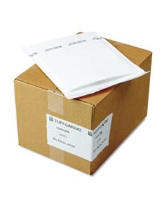 SEL37713 JIFFY TUFFGARD SELF-SEAL CUSHIONED MAILER, #2, BARRIER BUBBLE LINING, SELF-ADHESIVE CLOSURE, 8.5 X 12, WHITE, 25/CARTON