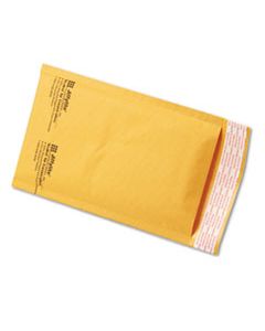 SEL39091 JIFFYLITE SELF-SEAL BUBBLE MAILER, #00, BARRIER BUBBLE LINING, SELF-ADHESIVE CLOSURE, 5 X 10, GOLDEN BROWN KRAFT, 250/CARTON