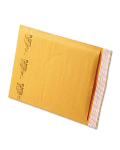 SEL39093 JIFFYLITE SELF-SEAL BUBBLE MAILER, #2, BARRIER BUBBLE LINING, SELF-ADHESIVE CLOSURE, 8.5 X 12, GOLDEN BROWN KRAFT, 100/CARTON