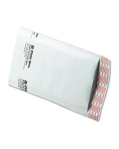 SEL39256 JIFFYLITE SELF-SEAL BUBBLE MAILER, #00, BARRIER BUBBLE LINING, SELF-ADHESIVE CLOSURE, 5 X 10, WHITE, 250/CARTON