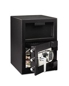 SENDH109E DIGITAL DEPOSITORY SAFE, EXTRA LARGE, 1.3 CU FT, 14W X 15.6D X 24H, BLACK