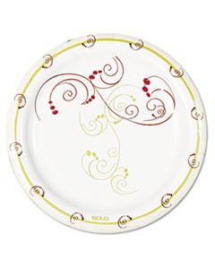 SCCMP6J8001CT SYMPHONY PAPER DINNERWARE, MEDIUMWEIGHT PLATE, 6", TAN, 1000/CARTON