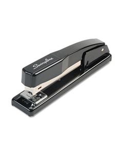 SWI44401S COMMERCIAL FULL STRIP DESK STAPLER, 20-SHEET CAPACITY, BLACK