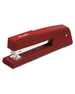 SWI74718 747 CLASSIC FULL STRIP STAPLER, 20-SHEET CAPACITY, LIPSTICK RED