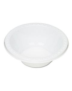 TBL12244WH PLASTIC DINNERWARE, BOWLS, 12OZ, WHITE, 125/PACK