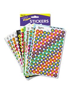 TEPT46826 SUPERSPOTS AND SUPERSHAPES STICKER VARIETY PACKS, ASSORTED DESIGNS, 5,100/PACK