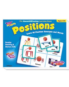 TEPT58104 POSITIONS MATCH ME PUZZLE GAME, AGES 5-8