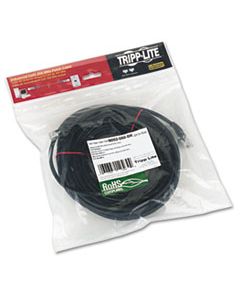 TRPN002050BK CAT5E 350MHZ MOLDED PATCH CABLE, RJ45 (M/M), 50 FT., BLACK