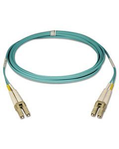 TRPN82001M DUPLEX MULTIMODE 50/125 OM3 LSZH FIBER PATCH CABLE (LC/LC), 10GB, 3 FT., AQUA