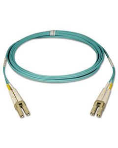 TRPN82003M DUPLEX MULTIMODE 50/125 OM3 LSZH FIBER PATCH CABLE (LC/LC), 10GB, 10 FT., AQUA