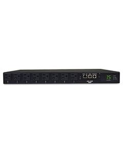 TRPPDUMH15ATNET SINGLE-PHASE ATS/SWITCHED PDU WITH LX PLATFORM INTERFACE, 8 OUTLETS, 12 FT CORD