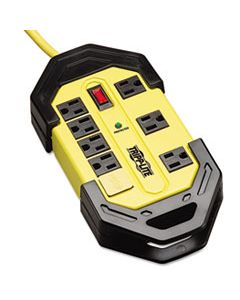 TRPTLM812SA PROTECT IT! INDUSTRIAL SAFETY SURGE PROTECTOR, 8 OUTLETS, 12 FT. CORD, 1500 J