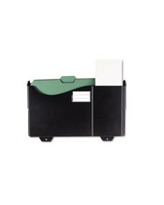 UNV08136 ADD-ON POCKET FOR GRANDE CENTRAL FILING SYSTEM, PLASTIC, BLACK