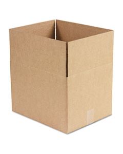UFS151210 FIXED-DEPTH SHIPPING BOXES, REGULAR SLOTTED CONTAINER (RSC), 15" X 12" X 10", BROWN KRAFT, 25/BUNDLE