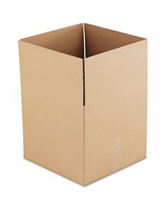UFS181816 FIXED-DEPTH SHIPPING BOXES, REGULAR SLOTTED CONTAINER (RSC), 18" X 18" X 16", BROWN KRAFT, 15/BUNDLE