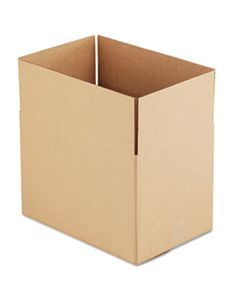 UFS181212 FIXED-DEPTH SHIPPING BOXES, REGULAR SLOTTED CONTAINER (RSC), 18" X 12" X 12", BROWN KRAFT, 25/BUNDLE