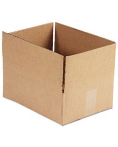 UFS1294 FIXED-DEPTH SHIPPING BOXES, REGULAR SLOTTED CONTAINER (RSC), 12" X 9" X 4", BROWN KRAFT, 25/BUNDLE