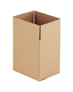 UFS11812 FIXED-DEPTH SHIPPING BOXES, REGULAR SLOTTED CONTAINER (RSC), 11.25" X 8.75" X 12", BROWN KRAFT, 25/BUNDLE