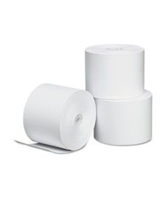 UNV35762 DELUXE DIRECT THERMAL PRINTING PAPER ROLLS, 2.25" X 165 FT, WHITE, 3/PACK