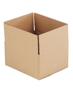 UFS12106 FIXED-DEPTH SHIPPING BOXES, REGULAR SLOTTED CONTAINER (RSC), 12" X 10" X 6", BROWN KRAFT, 25/BUNDLE