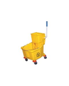 ACS-M8000 ACS M8000 MOPPING BUCKET/SIDE PRESS WRINGER, 35QT, YELLOW, EA