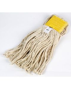 ACS-M8016WB ACS INDUSTRIES M8016WB CLEANING MOP, 16OZ, NATURAL, 4PLY WHITE, EA