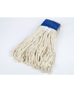 ACS-M8024WB ACS INDUSTRIES M8024W CLEANING MOP 24 OZ CAPACITY, NATURAL, COTTON, CUT-END, WITH WIDE BAND EA