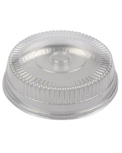 DF-DCS919 DFI DCS919 CLEAR SNAP-ON ROUND DOME - 12 1/4" X 3" FOR 12" CATERING PLATTER - .015 GAUGE – 50/CS